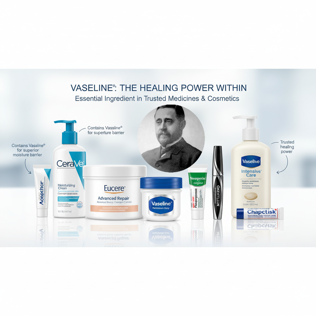 从曾经石油业的废物到现代医药化妆品业的宠儿：凡士林的进阶史